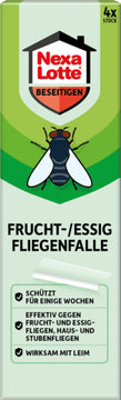 Substral/Celaflor Frucht- + Essigfliegenfalle Nexa Lotte, 4 Stück