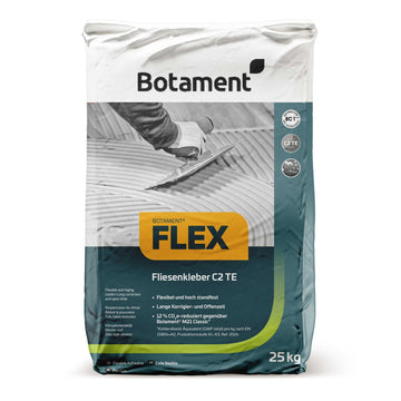 BOTAMENT Flex grau, 25 kg Flexkleber Zementkleber für Wand und Boden
