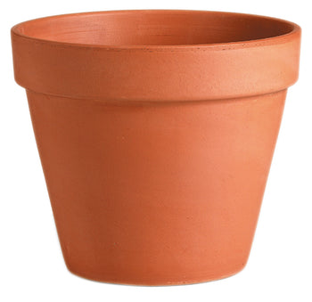 Deroma Pflanztopf Standard Cotto Terrakotta rot, rund