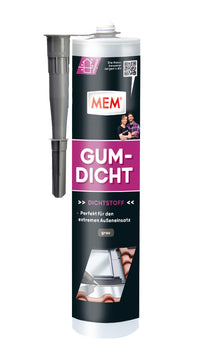 MEM Dicht-Fix Dichtmasse grau für außen, 310 ml