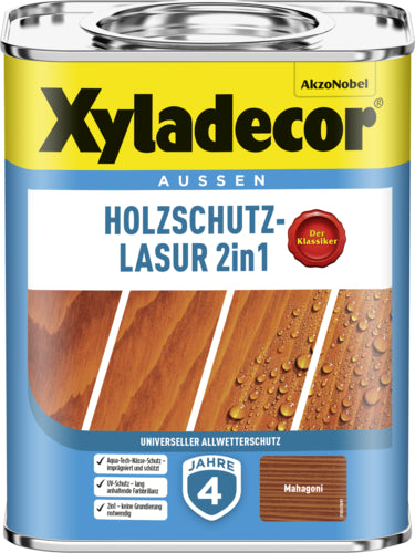 Xyladecor Holzschutzlasur 2in1, l