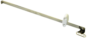 HSI Klappenhalter beidseitig vernickelt 250 mm mit Kunststoffbremsgleiter