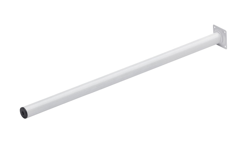 CONMETALL Möbel-Fuß weiß, rund Ø30 x 900 mm