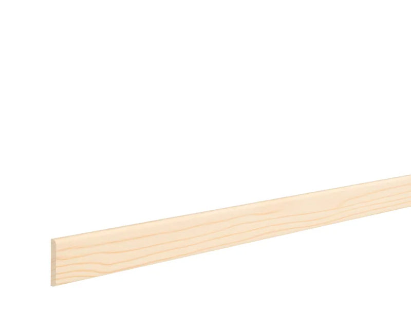 OSMO Kiefer astrein roh Deckleiste, massiv