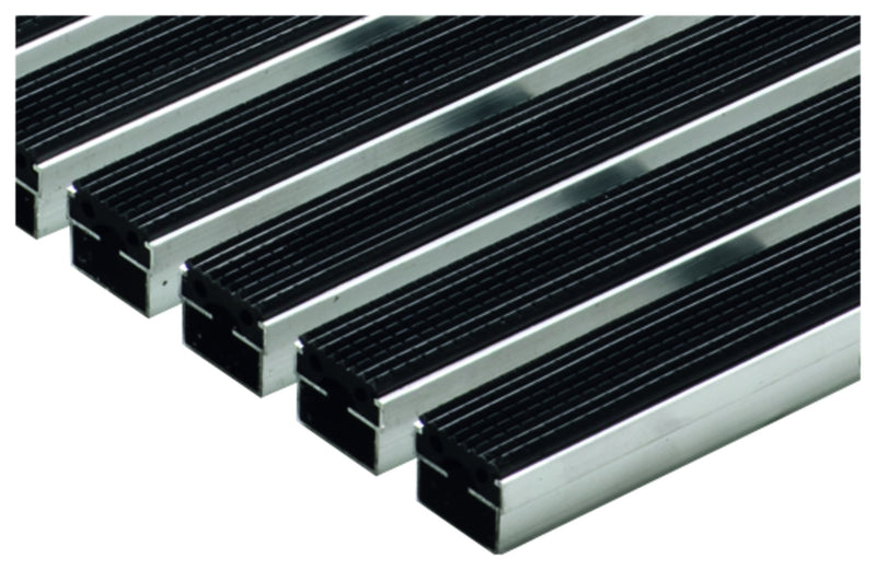 ACO Self Vario 2.0 Matte Fußmatte aus Gummi schwarz, 100 x 50 cm
