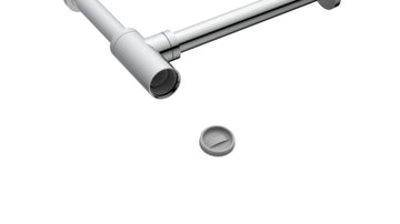 Schütte Flaschensiphon DS-5WK für Waschbecken, verchromt (1 1/4" x 32 mm)
