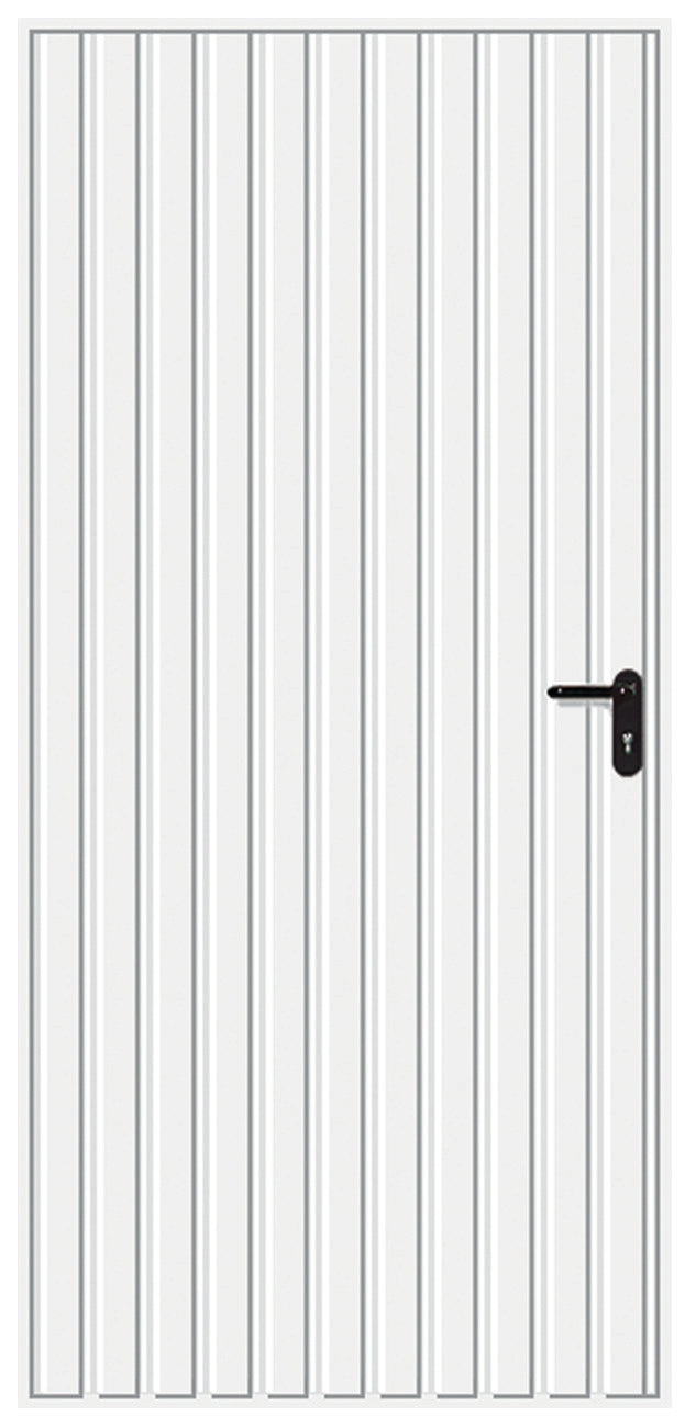 HÖRMANN Nebeneingangstür Serie 902, weiß, 875 x 1875 mm, 1-flügelig