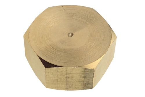 Schütte MS Endkappe blank Innengewinde Messing