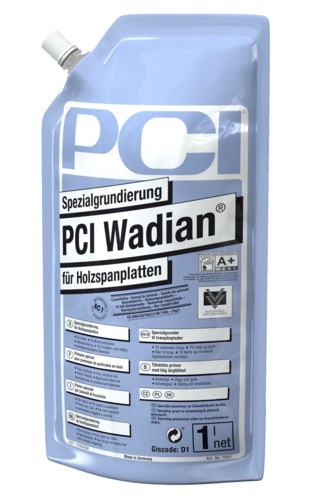PCI Wadian Spezialgrundierung Haftgrund, gelb, 1 l Standbodenbeutel