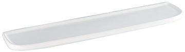 Cornat Ablage für Bad aus Sanitär-Porzellan, weiß, 600 x 70 mm