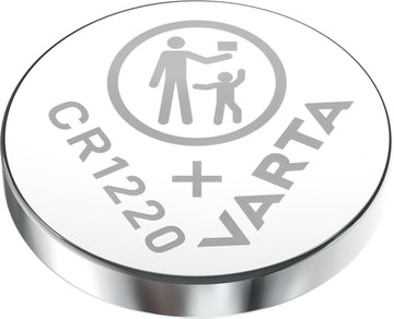 VARTA CR1220 Knopfzelle 3 V Lithium, 1 Stück im Blister (12,5 mm)