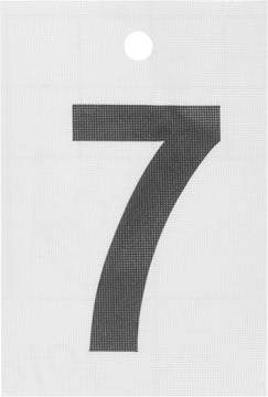 Conmetall Meister Klebeziffer schwarz 35 mm, (Buchstabe)