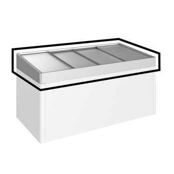 Biohort Frühbeetaufsatz Silber-metallic