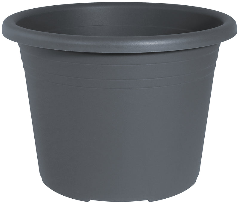 Geli Cylindro Pflanztopf anthrazit aus Polypropylen