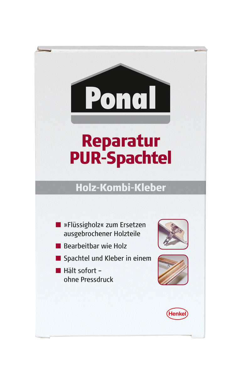 Ponal Reparatur PUR-Spachtel 177 g – neue Formel (MDI-frei)