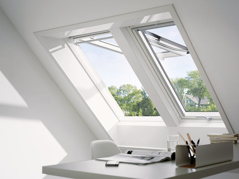VELUX Klapp-Schwing-Dachfenster GPU SK06 mit 3-fach Energie, 114x118 cm