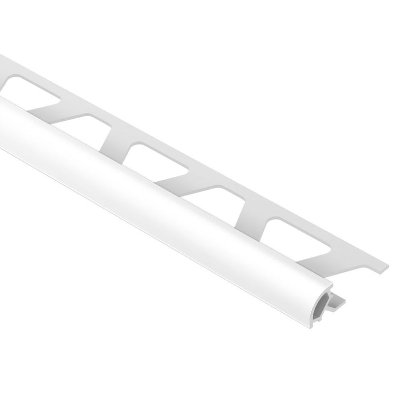 Schlüter RONDEC PRO Winkelprofil Viertelkreis Brillantweiß aus PVC 8 mm x 2,5 m