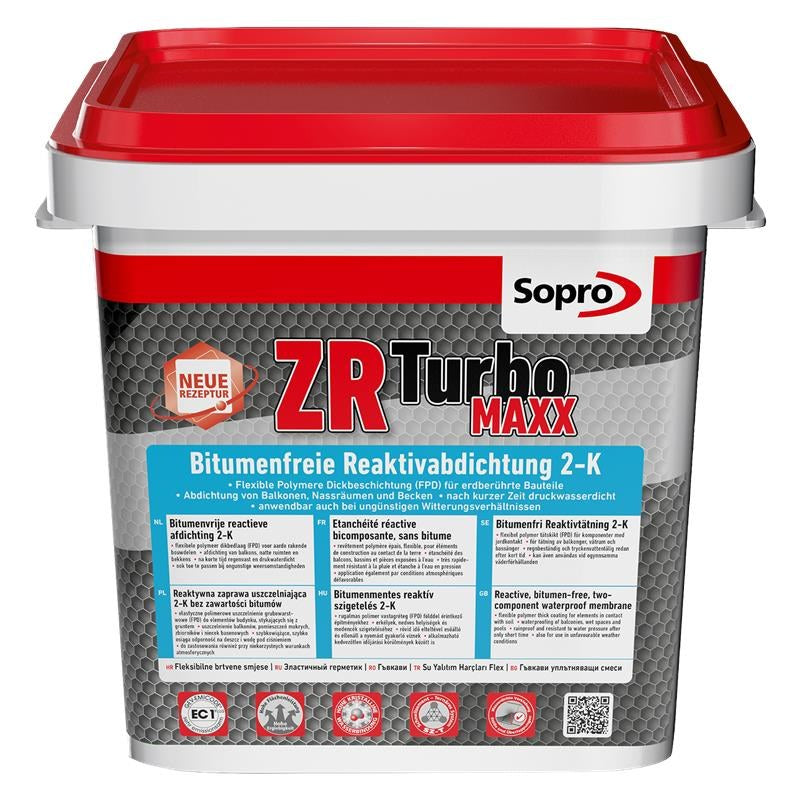 Sopro ZR Turbo MAXX 2K 4+2 mineralische Dichtungsschlämme, 24 kg