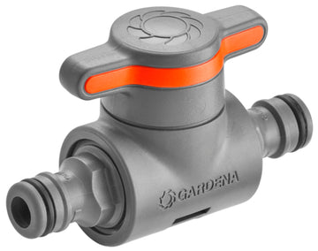 GARDENA Micro-Drip-System Kupplung mit Regulierventil, lose für Wassertechnik Kunststoff