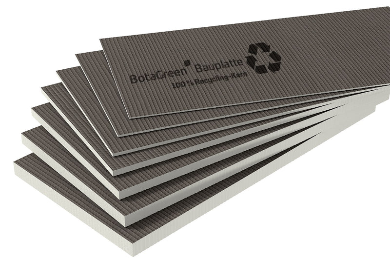 Botament BotaGreen Bauplatte beschichtet aus XPS, 4 mm, 120x60 cm