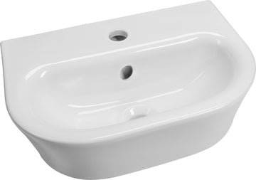 CONMETALL Handwaschbecken Pindelo 45 cm weiß