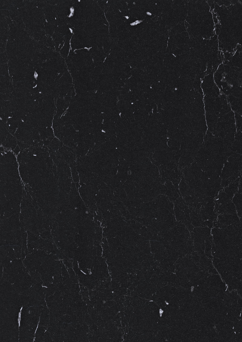 Getalit flex Kante BN112SI, marmor marquina kaviar grau, 650 x 44 mm