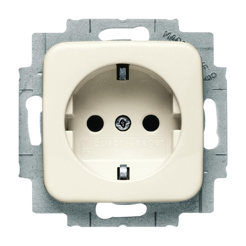 Busch-Jaeger Duro 2000 SI Schuko-Steckdose mit Kinderschutz, 71x71 mm