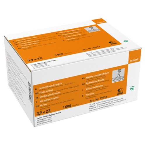 fermacell FC-Schnellbauschrauben 3,9 x 22 mm Stahl, zinkphosphatiert
