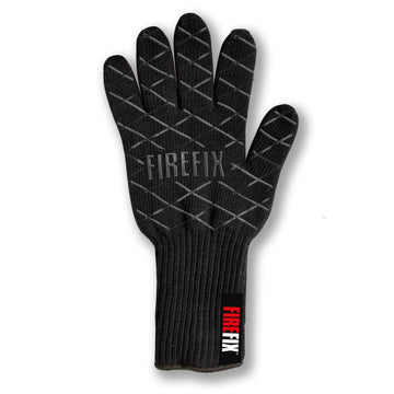 FIREFIX 5-Finger Hitzeschutzhandschuh schwarz, Universalgröße
