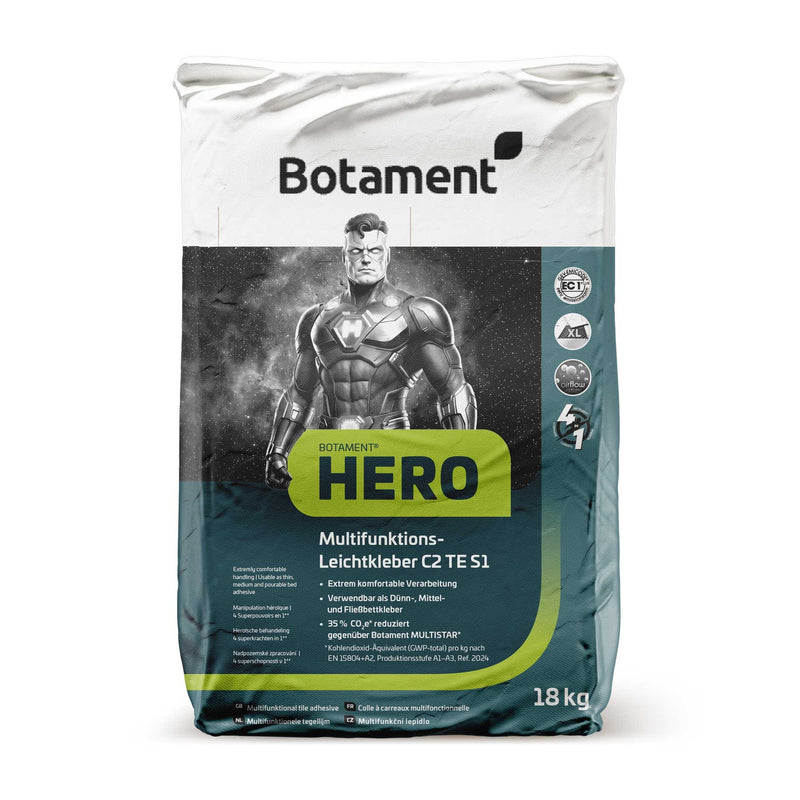 Botament Hero Fliesenkleber Zementkleber 18 kg Sack