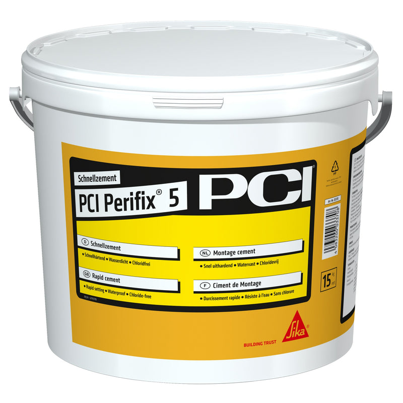 PCI Perifix 5 Montagemörtel grau Schnellzement 15 kg