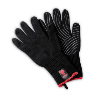 Grillhandschuh-Set aus Kevlar in Schwarz, Größe S/M (weber)