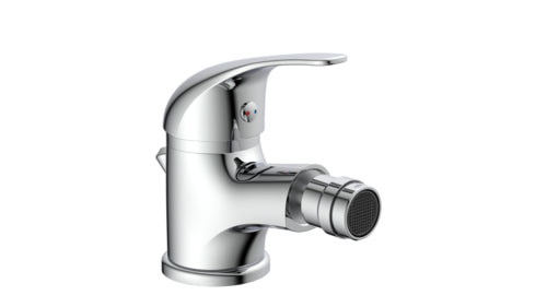 Schütte Athos Plus Bidetarmatur Einhebel chrom, glänzend