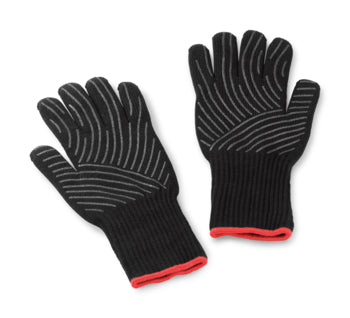 Grillhandschuh-Set aus Kevlar in Schwarz, Größe L/XL (weber)