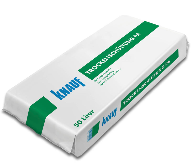 Knauf Trockenschüttung PA mit Perliteinlage, gipsummantelt, 50 l