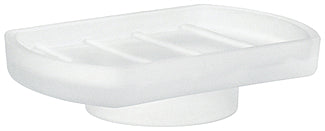 Smedbo XTRA Ersatz-Seifenschale aus Glas weiß für ICE/OK342