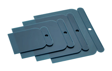 Color-Expert Japan-Spachtel-Satz 4-teilig, Kunststoff-Griffe 50/75/100/120 mm