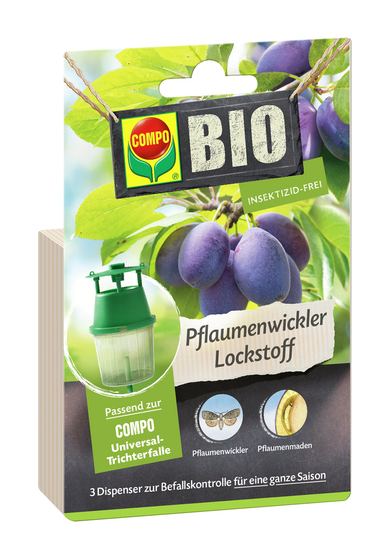 COMPO BIO Pflaumenwickler Lockstoff für Universal-Trichterfalle, außen