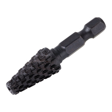 Wolfcraft Profilraspel für Metall, konischer 6-Kant-Schaf, Ø11–12 mm