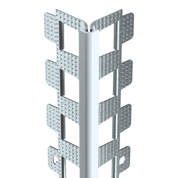 PROTEKTORWERK 1020 Nassputzkantenprofil außen 10 mm, weiß (2,5 m)
