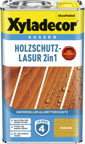 Xyladecor Holzschutzlasur 2in1, l