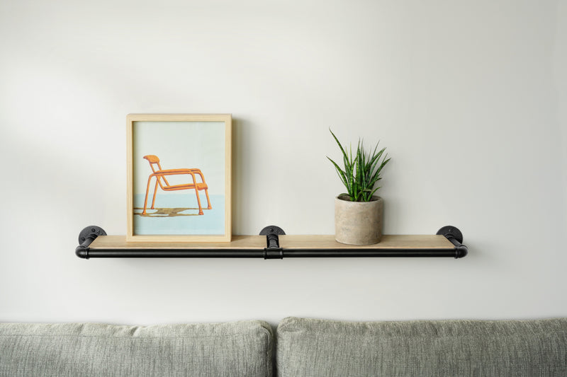 DOLLE PIPE T-Stück Sliding Tee schwarz für Eisenrohrsystem