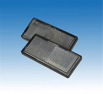 UNITEC Frontreflektor eckig 95 x 38 mm, weiß (Schrauben & Kleben)
