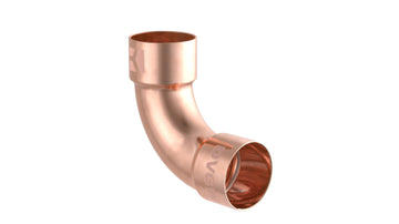 Schütte CU Bogen 90° blank 15 mm, Kupferfitting