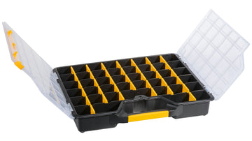 Allit Euro Plus Basic >S< 47/7-36 Sortimentskasten schwarz/gelb