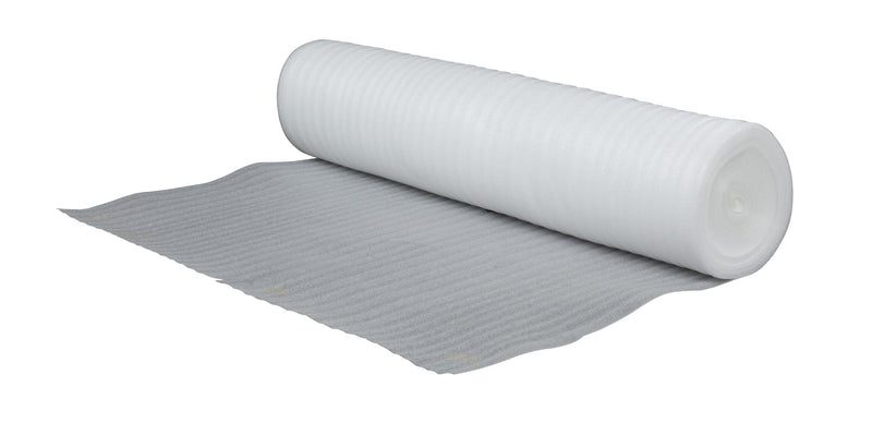 PRIMA PE-Parkettunterlage 2 mm weiß, 1000 mm breit, 25 m lang