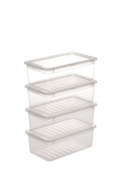 Keeeper Clearbox Bea transparent, Box für Aufbewahrung