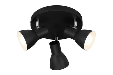 BRILONER Leuchten Retro-Style Spotleuchte weiß, 3xE14, ohne Leuchtmittel