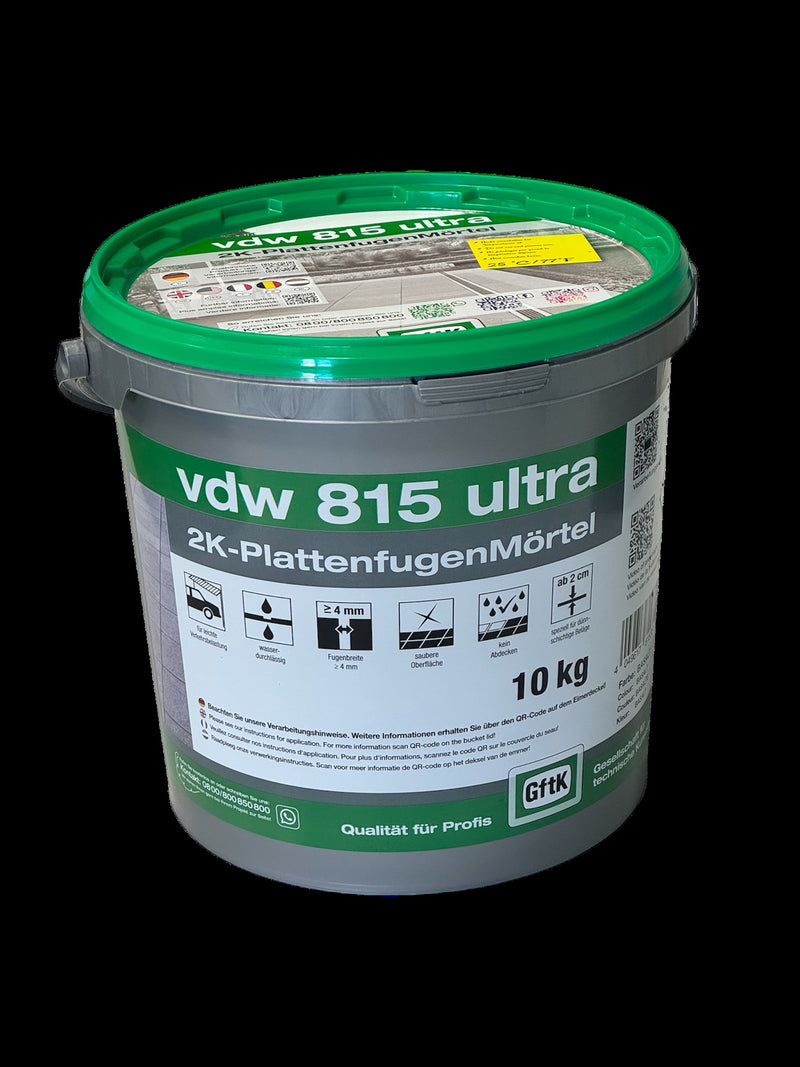 GftK vdw 815 ultra basalt Plattenfugenmörtel, 10 kg