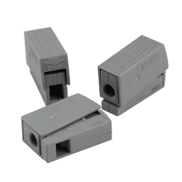 WAGO Leuchtenklemme 1-polig 1–2,5 mm², 3 Stück